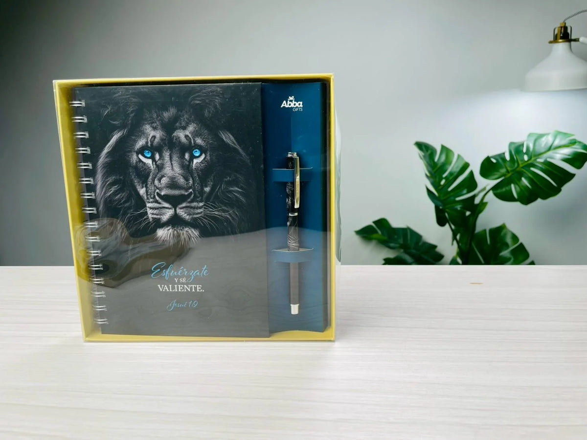 Bella Libreta con Bolígrafo — Regálala con Propósito, Fe y Esperanza