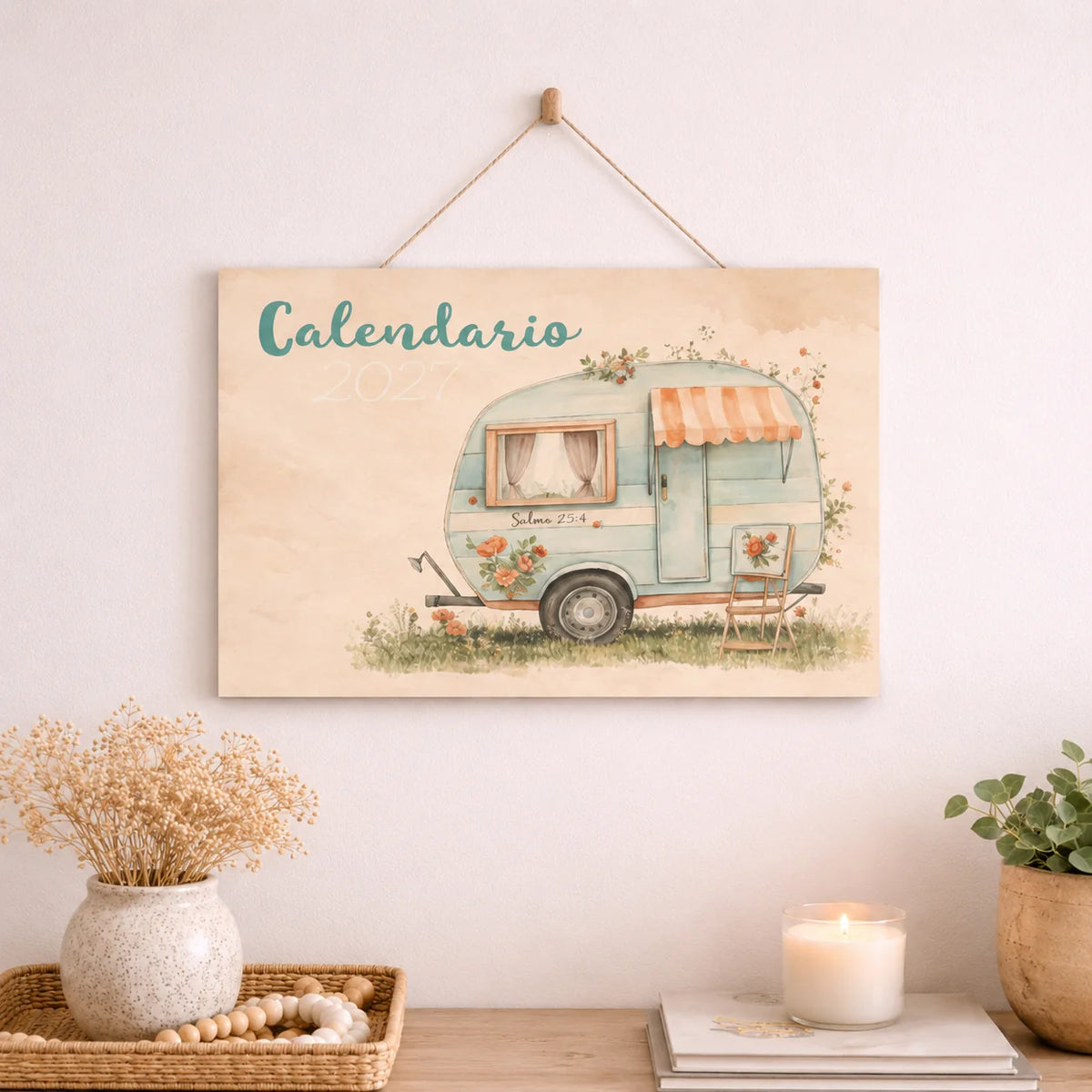 Calendario 2027 Bello – Decoración para el Hogar